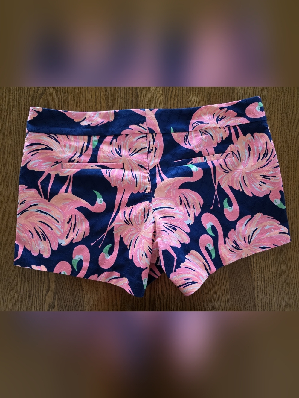 Lilly Pulitzer Ellie Short, Sz 14, "Gimme Some Leg"